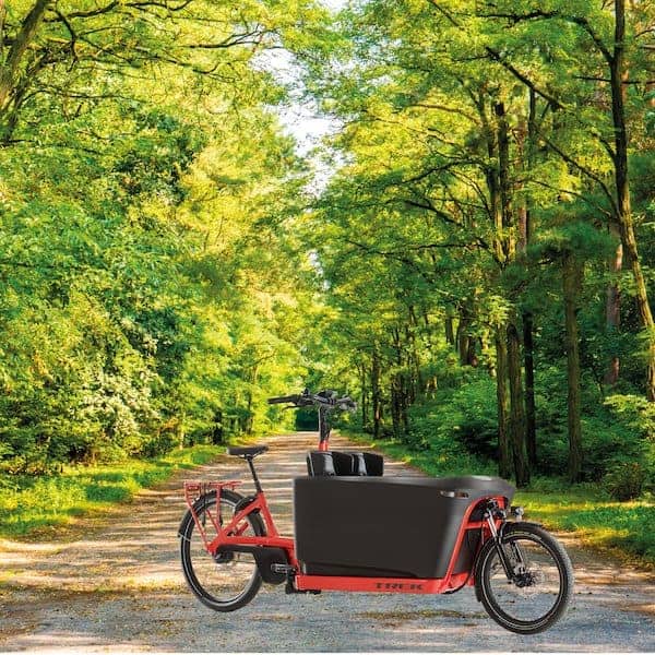 Elektrische bakfiets Trek Fetch + 4 Extra grote bakfiets