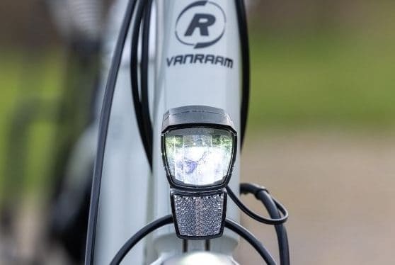 Aangepaste fiets Van Raam tandem verlichting
